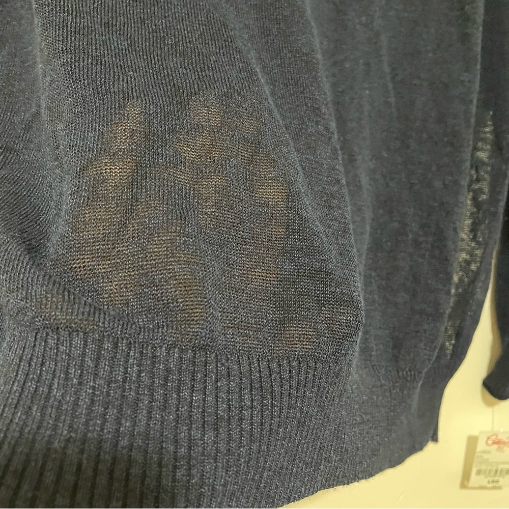 J.GREW Linen Long Blue Sleeves T-SHIRT
Size Large - Picture 2 of 5